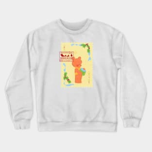 Vintage Bear: Sweet Merry Christmas Wishes Crewneck Sweatshirt